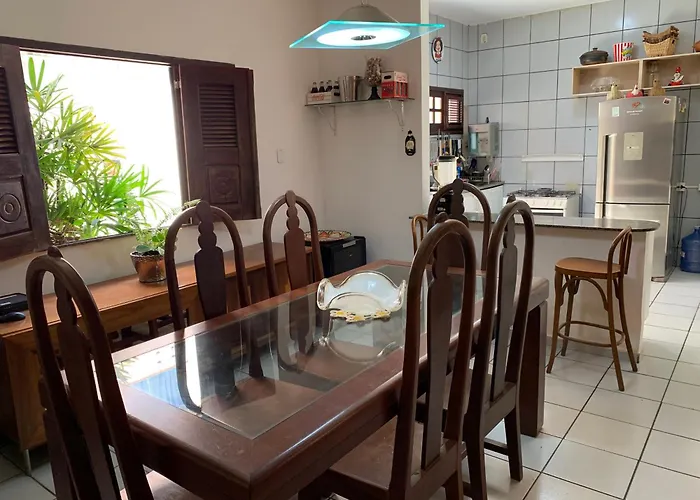 Casa Perto Da Praia Com Piscina, Churrasqueira Em Slz