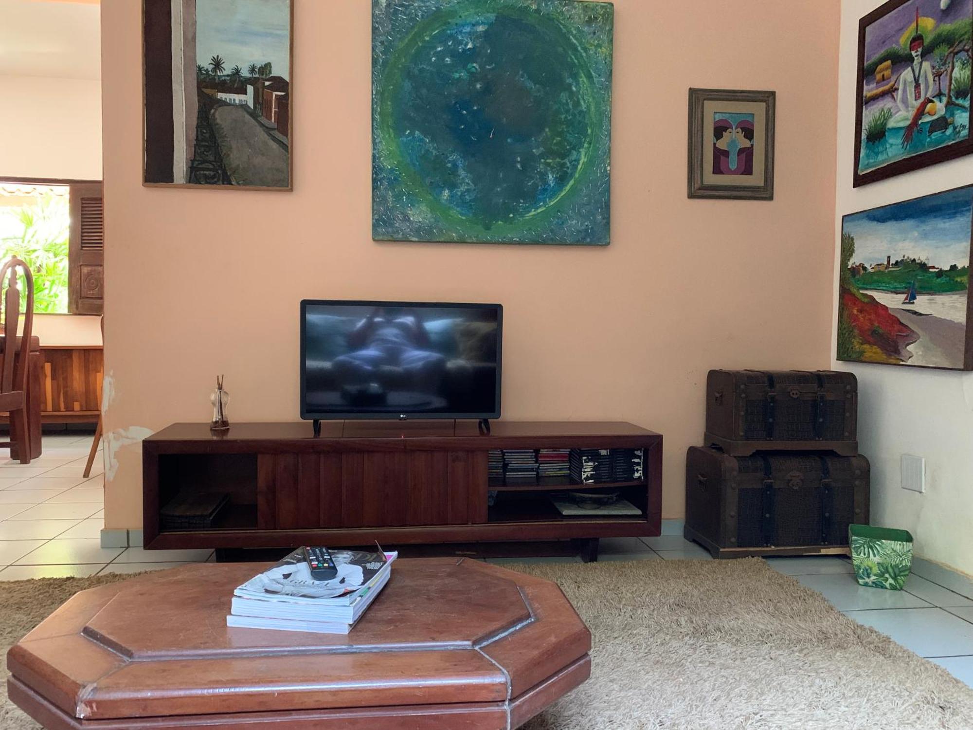 Casa Perto Da Com Piscina, Churrasqueira Em Slz *